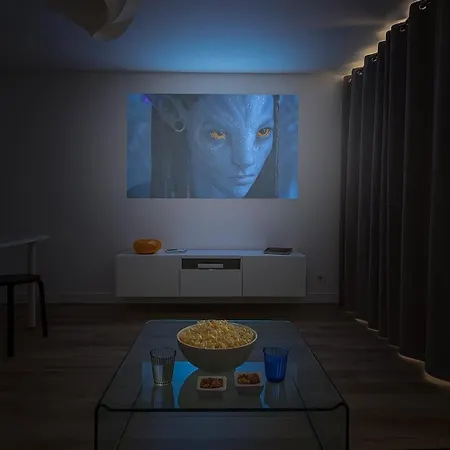 Cosy Blue - Hyper Centre - Cinema Apartment *